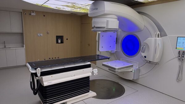 Acelerador linear que será utilizado no Centro de Radioterapia